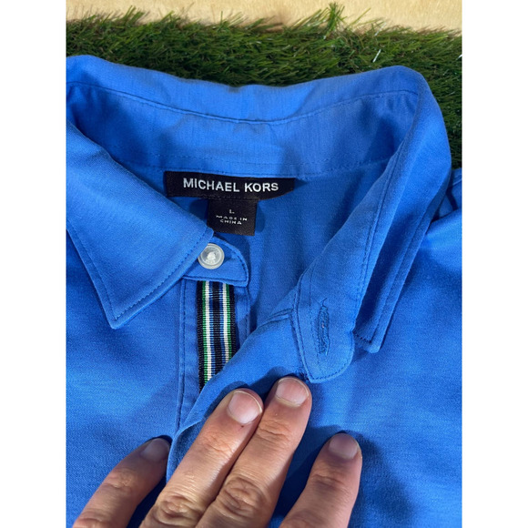 Michael Kors Knit Polo Size Large - Picture 2 of 4
